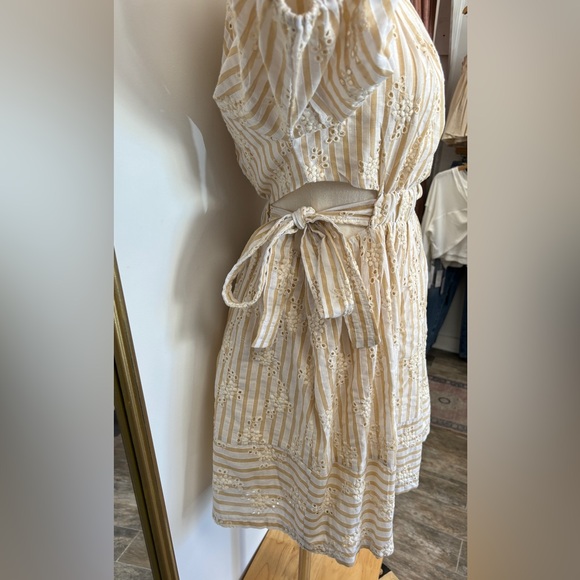 NWT Daisy Eyelet Mini Dress - Picture 4 of 7